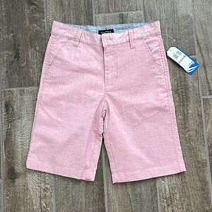 BNWT Boy preppy khaki Nautical short size 12 light pink